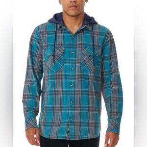 Rip Curl Boys Ranchero Flannel Long Sleeve Shirt NWT